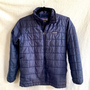 Patagonia Kid's Nano Puff Quilted Brick Jacket